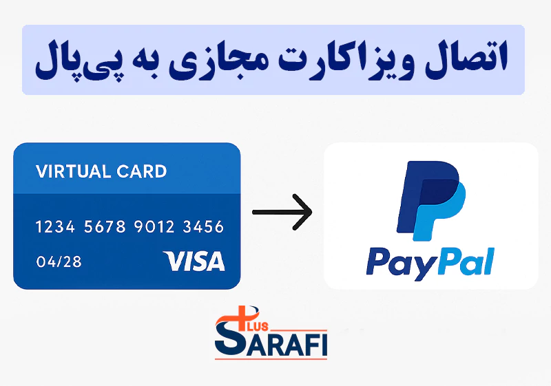 اتصال ویزاکارت مجازی به پی‌پال