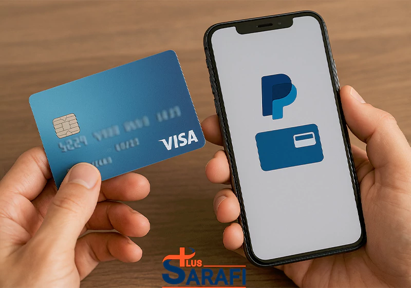 مرحله‌به‌مرحله اتصال ویزا کارت مجازی به PayPal