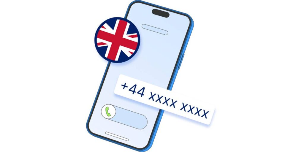 انواع شماره مجازی انگلیس